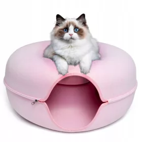  TUNEL PISIC LED CASA ROTUND GOGOSA 60 CM ROZ