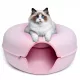  TUNEL PISIC LED CASA ROTUND GOGOSA 60 CM ROZ