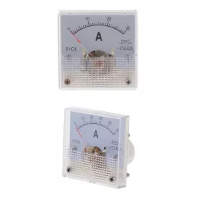    2 bucăți DC Ampermetru Analog Panel Meter Ampermetru Panel Current Meter
