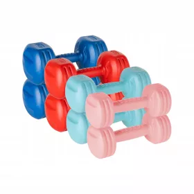    Set de gantere bituminoase 20kg 2x1kg 2x2kg 2x3kg 2x4kg REBEL