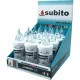Set de 12 Lumânări LED SUBITO S6 pentru Cimitir, 15,7 cm - Rezistente la Ploaie și Economice