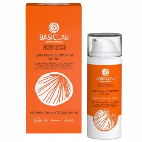   Cremă Protectoare Facială BasicLab SPF50+, 50 ml - Protecție UV Intensivă și Hidratare