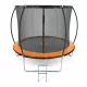  Trambulina de gradina HUMBAKA Super 312 cm scara plasa portocalie 10 ft
