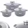  Set oale din aluminiu HEMBERG, 6 buc.
