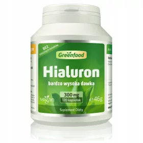   Acid Hialuronic 300 mg - Capsule Vegan, Fermentație Naturală, Fără Gluten