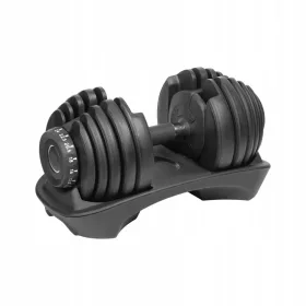  Rebel 1x 24 kg gantere reglabile din fontă