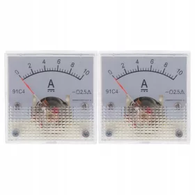  DC Ampermetru Analog Panel Meter Amp