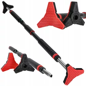    BARĂ DE TRAGĂRI REGLĂBILĂ DIN OȚEL PENTRU EXERCIȚII DE TRACȚII 98-130CM PREMIUM