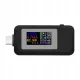  Port USB pentru baterie Tester de vârstă curentă cu afișaj LCD color