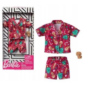  HAINE BARBIE PIJAMA DE CRACIUN COOKIES + CAINE