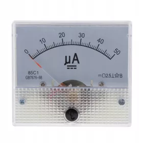    Instrumente de măsurare a curentului continuu de panou 85C uA 0-50uA