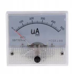    Instrumente de măsurare a curentului continuu de panou 85C uA 0-500uA