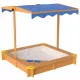  Playtive Sandbox cu acoperiș 118 x 118 x 118 cm