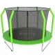  Trambulina mare de gradina cu scara anti-alunecare | Halo-Fit 3m 150kg