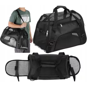    RIGID PET TRANSPORTER Rucsac portabil ventilat pentru câini pisici