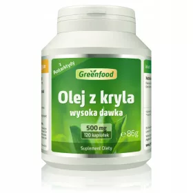   Ulei de Krill 500 mg din apele curate ale Antarcticii - Sursă excelentă de Omega-3