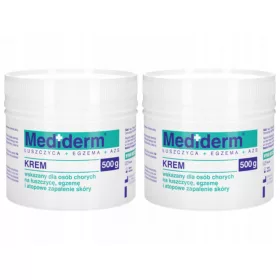   Crem Mediderm 2x500g pentru Psoriazis, Eczeme și Dermatită Atopică
