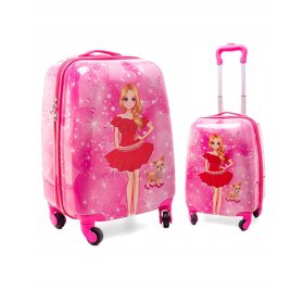    Valiza copii RGL 30 l alb, negru, Nuante de albastru, Nuante de verde, Multicolor