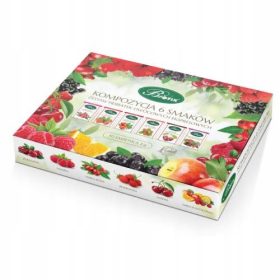    Compozitie 6 arome Set ceaiuri expres din fructe, 30 plicuri Biofix