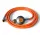 Set racord gaz 3 m cu reductor Bradas 37 mbar