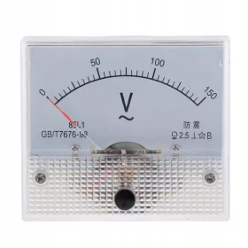    85L1 DC Voltmetru analogic Indicator panou voltmetru, V, 62 x 60 x 0-150 V