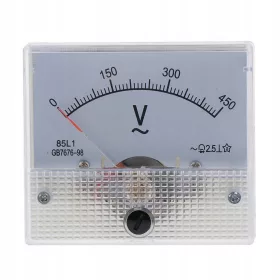    85L1 DC Voltmetru analogic Indicator panou voltmetru, V, 62 x 60 x 0-450 V