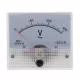  85L1 DC Voltmetru analogic Indicator panou voltmetru, V, 62 x 60 x 0-450 V