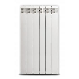  Radiator italian din aluminiu Alba 800, 10 aripioare, alb