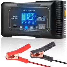    Puternic redresor LCD baterie 12V 24V 20A functie de reparatie INCARCATOR