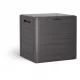  Cutie de gradina din plastic, 140 l, maro