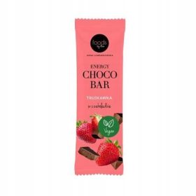  Food by Ann Energy Bar Capsuni in ciocolata 35g