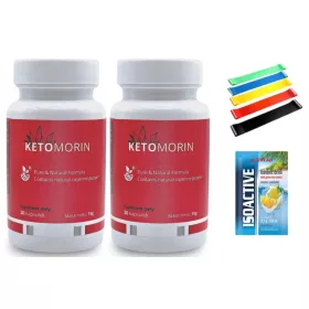   Ketomorin - Supliment Natural pentru Slăbire și Detoxificare 2 x + Cadouri