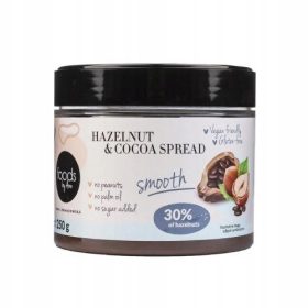  FOODS BY ANN Cremă de alune-cacao 30% netedă, 250g