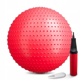  5902308230330 Minge de fitness cu crampoane 65cm HS-065GB