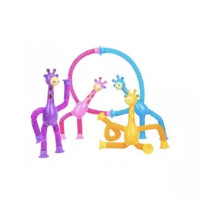    Tub de intindere girafa antistres cu ventuza, extensibil, 4 buc
