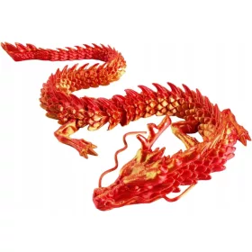    Jucărie de decorare cu dragon cu articulații flexibile imprimate 3D