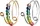  Rainbow Fidget Beads Stres Anxiety pentru femei Bijuterii reglabile