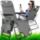  Şezlong Orion Zero Gravity eHoker, oţel gri