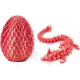  Dragon imprimat 3d, ou de dragon de cristal de dragon complet articulat