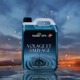    GEL DE DUȘ CU PARFUM VOLAGE ET SAUVAGE SCENT BĂRBAȚI Möller SPA + 5L