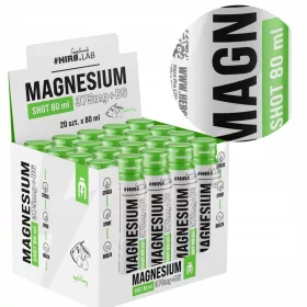   Shot de Magneziu și Vitamina B6 – Energie și Regenerare Rapidă, 20x 80ml