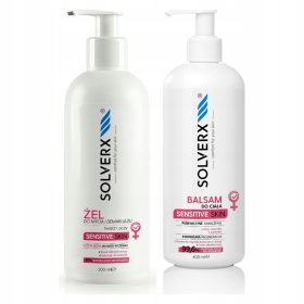   Balsam și Gel de Curăţare pentru Piele Sensibilă SOLVERX, Pachet Promoțional