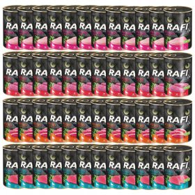    RAFI CAT Hrana umeda pentru pisici Dolina Noteci mix de arome 48 x 400g