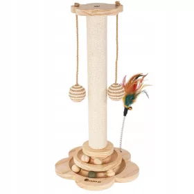    Stâlp de zgarietură joasă, stâlp de zgâriere, turn Tutumi până la 60 cm