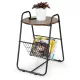  Masa ModernHome Mese rotunde 40 x 47 x 64cm negru