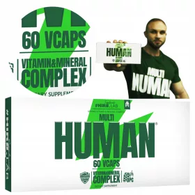   Multi Human - Complex Multivitaminic și Mineral 60 Capsule Vegane
