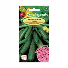    Dovleac - dovlecel Astra Polka - verde inchis, timpuriu 3g /Seminte cu seminte/ Legutko Legutko Dovleac - dovlecel - seminte Astra Polka 3g