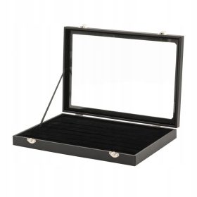  Display cu clapeta NEGRU pentru inele (9310-31)