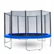  Trambulina de gradina 14 FT 427 cm Plasa de exterior Corciano pentru copii