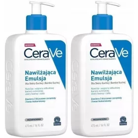   Emulsie Hidratantă CERAVE pentru Piele Uscată - Pachet Dublu 473ml